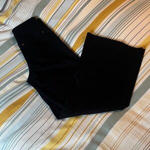 Anthropologie Maeve Black Wide Leg Jeans